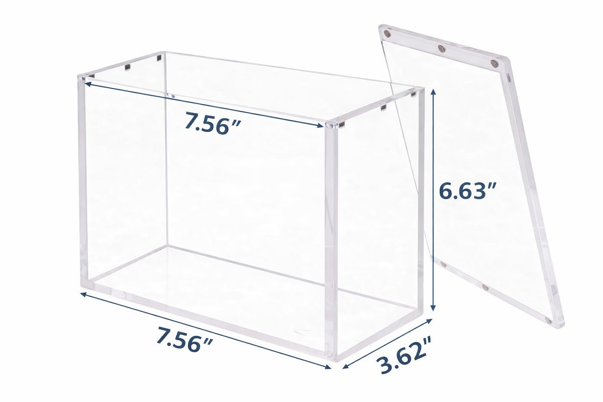 Acrylic Magnetic Display Case Box 6MM Thick G7456