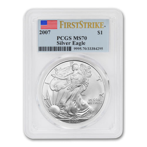 1 oz American Silver Eagle Coin MS-70 U6283