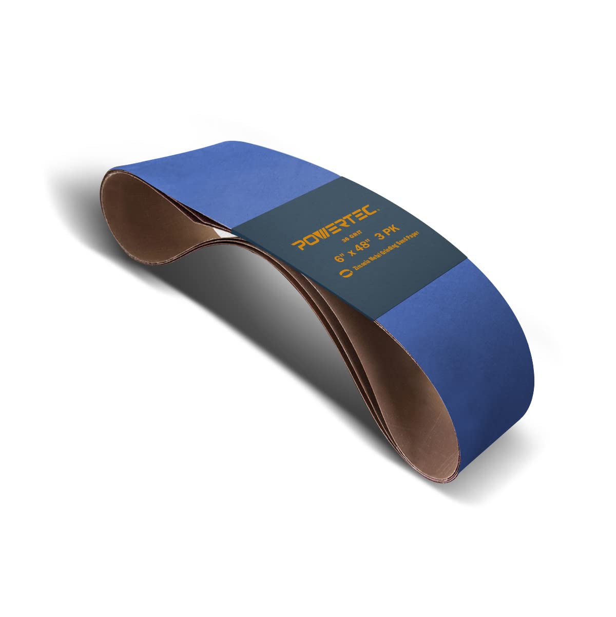 6 x 48 Inch 36 Grit Zirconia Sanding Belts 3PK B158403