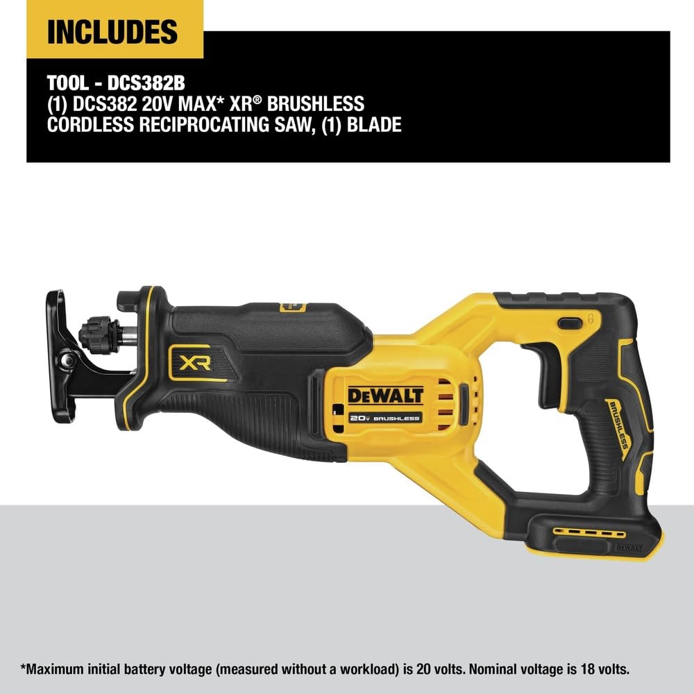 20V MAX XR Brushless Cordless Reciprocating Saw T5197