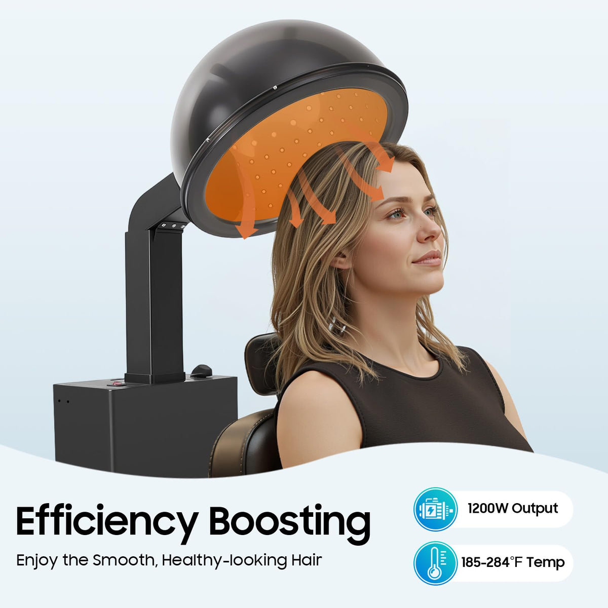 1200W Hooded Hair Dryer with Stand F99411