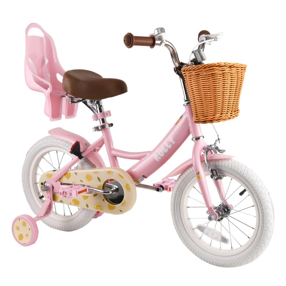 12 14 16 Inch Girls Bike with Training Wheels T8939