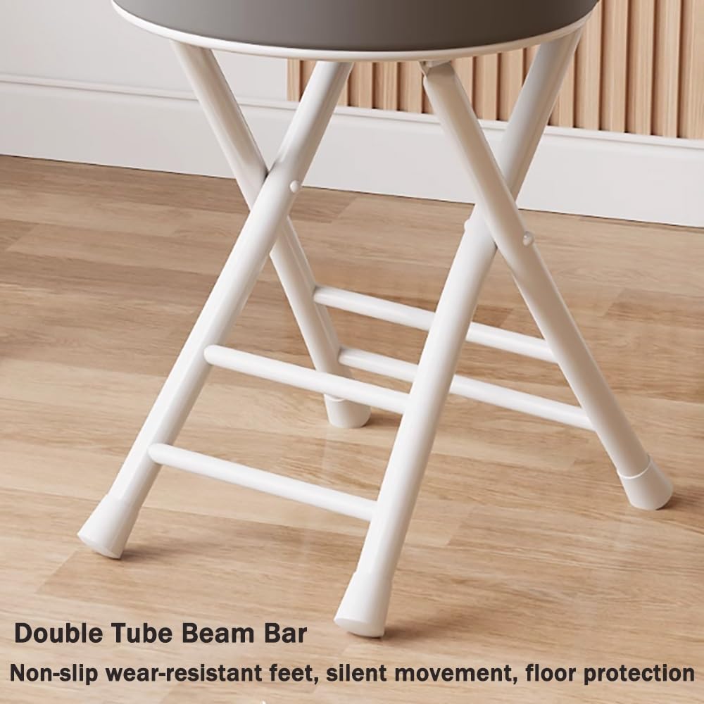 Black Padded Folding Stool E62648