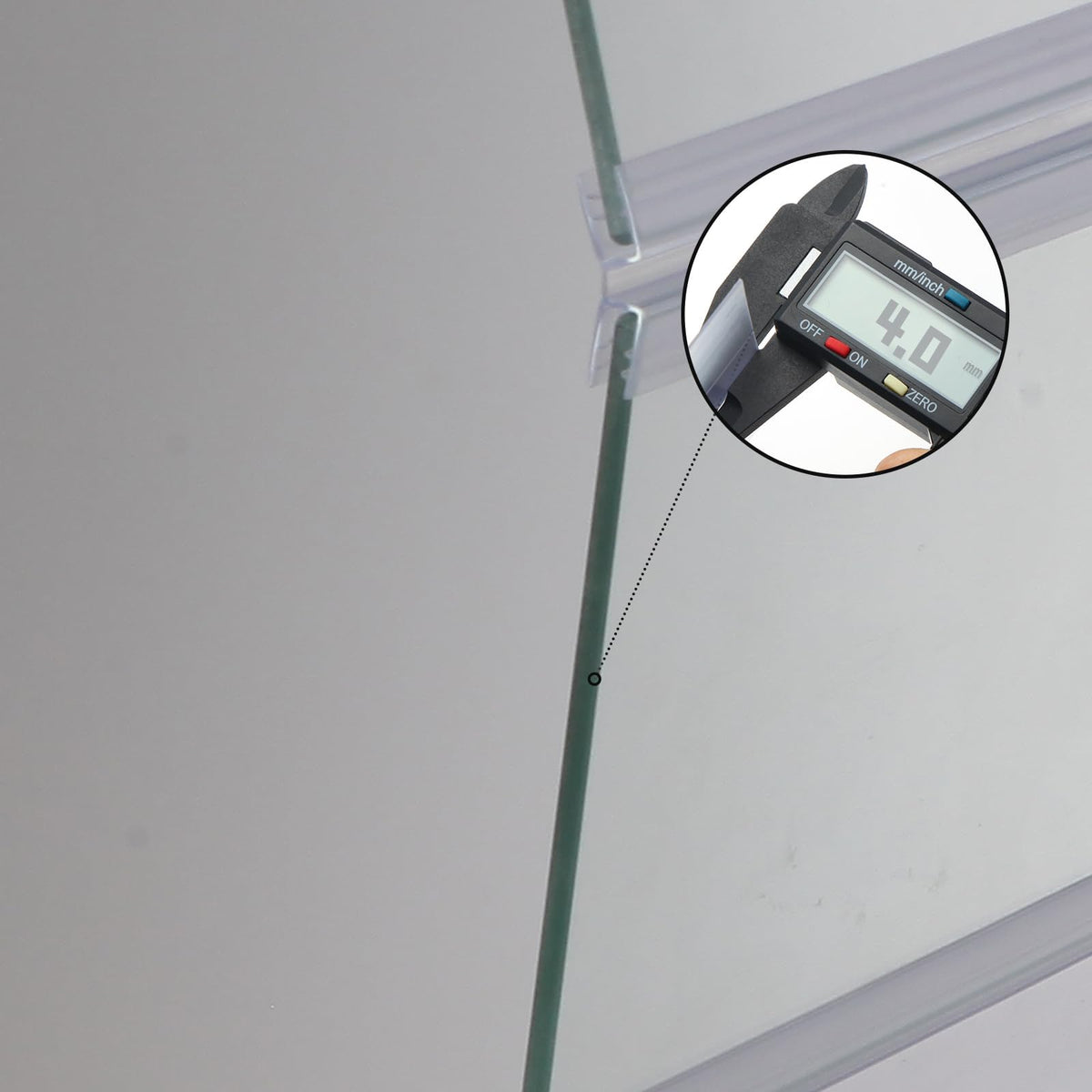 Clear Tempered Glass Canopy Y51765