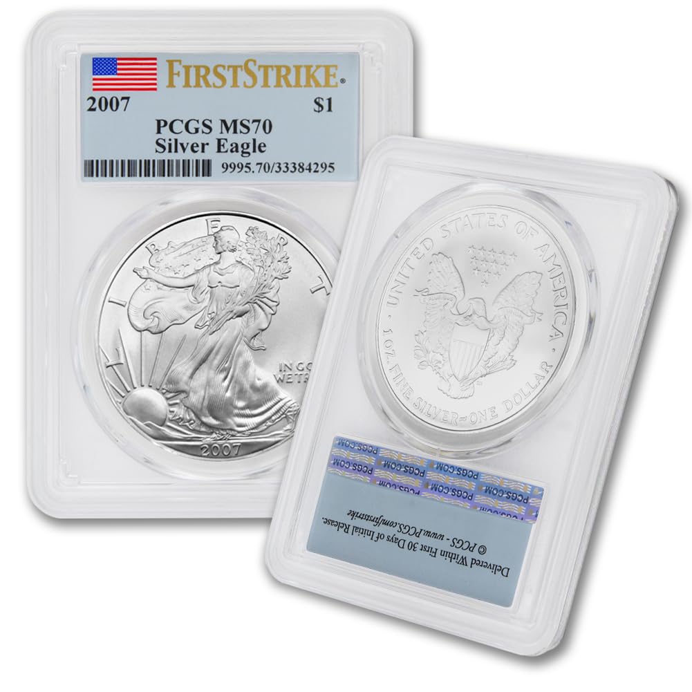 1 oz American Silver Eagle Coin MS-70 U6283 – My Store