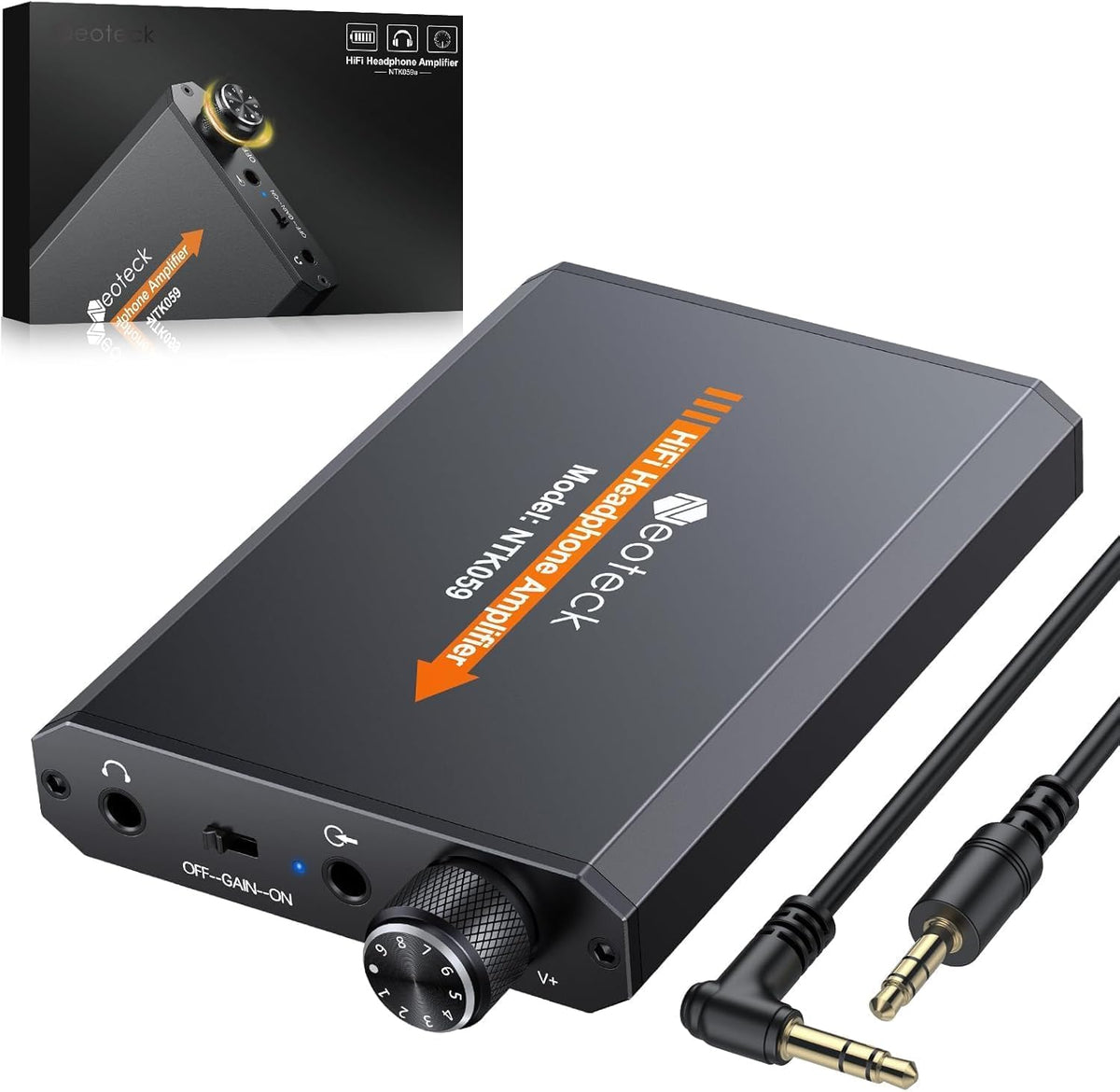 16-300 Ohm Portable Headphone Amplifier Y59981