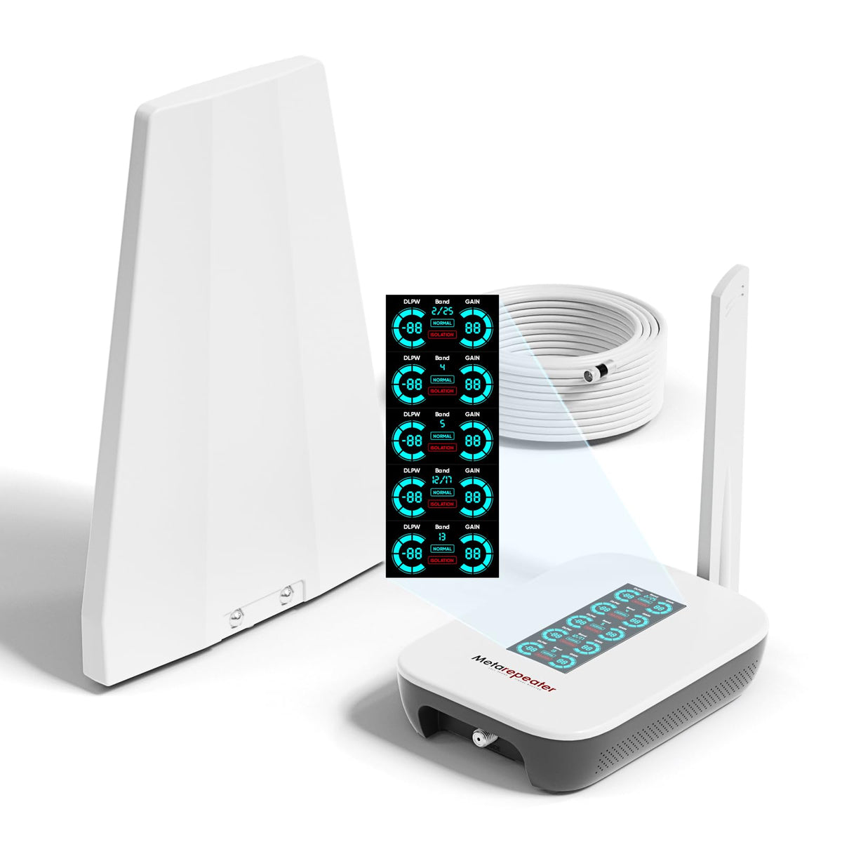 Cell Phone Signal Booster with LCD Display M547
