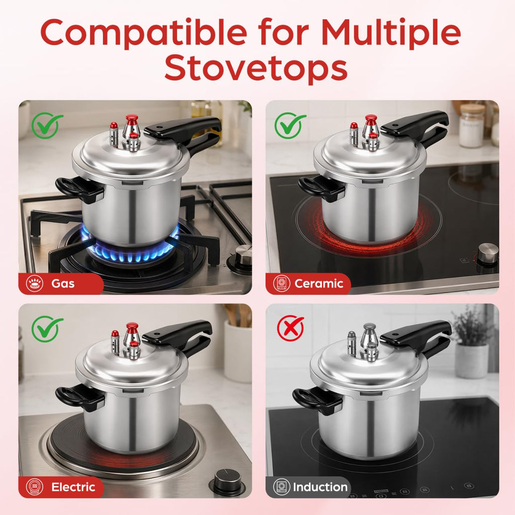 2L Aluminum Stovetop Pressure Cooker G10880