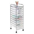 10 Drawer Rolling Storage Cart H8343