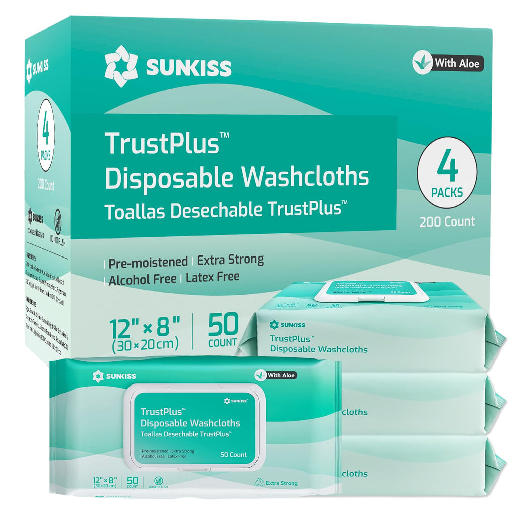 Adult Diapers XSmall 60 Count & Wet Wipes 200 Count K8187