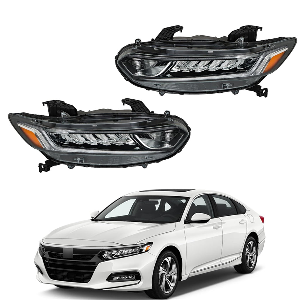 Halogen Headlight Assembly Set Driver and Passenger Side H4823