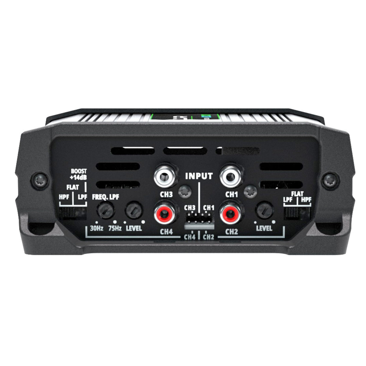 400W RMS 4 Channel Car Audio Amplifier D20257