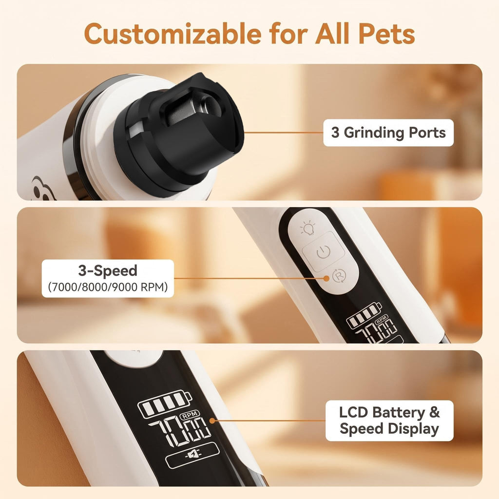 3-Speed Dog Nail Grinder P706854