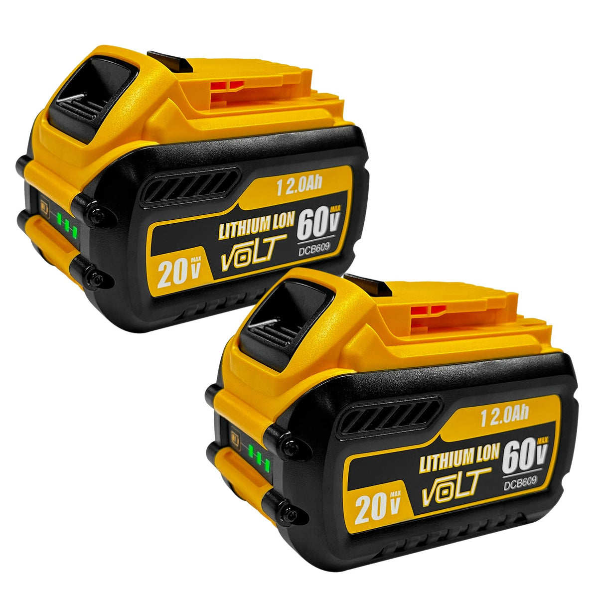 12000mAh Replacement Battery 2 Pack W1238