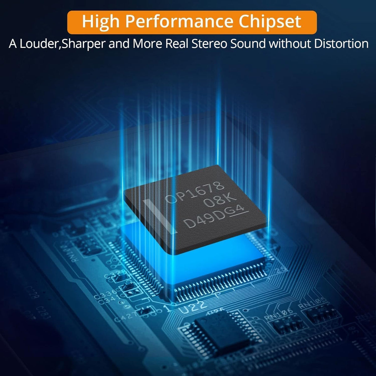 16-300 Ohm Portable Headphone Amplifier Y59981