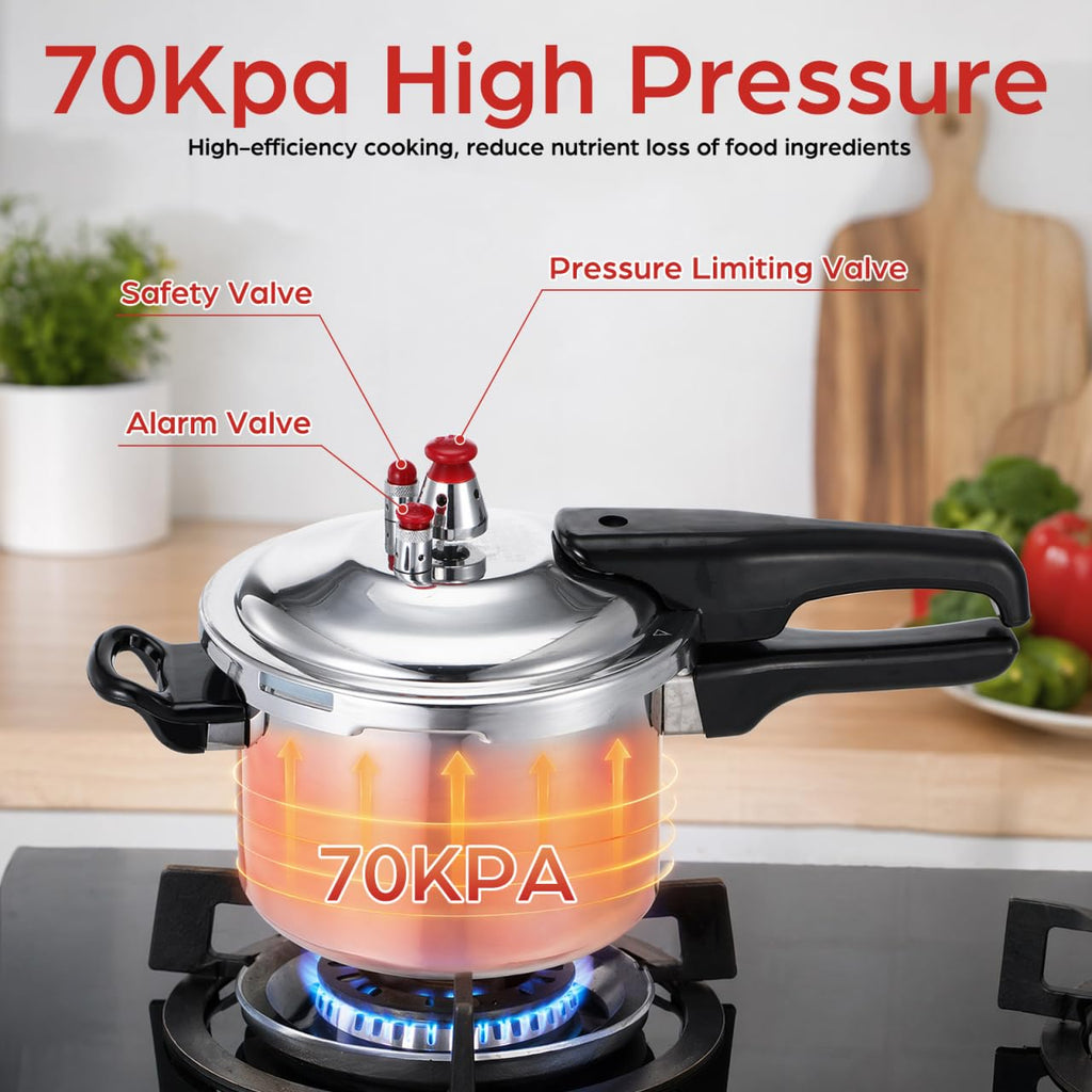 2L Aluminum Stovetop Pressure Cooker G10880