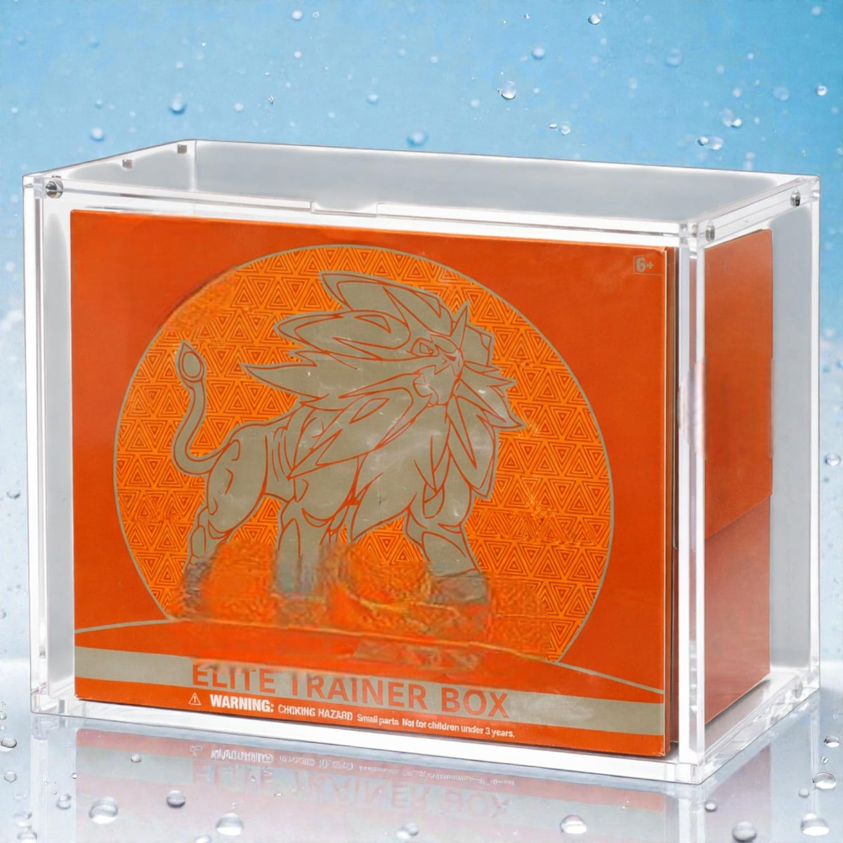 Acrylic Magnetic Display Case Box 6MM Thick G7456