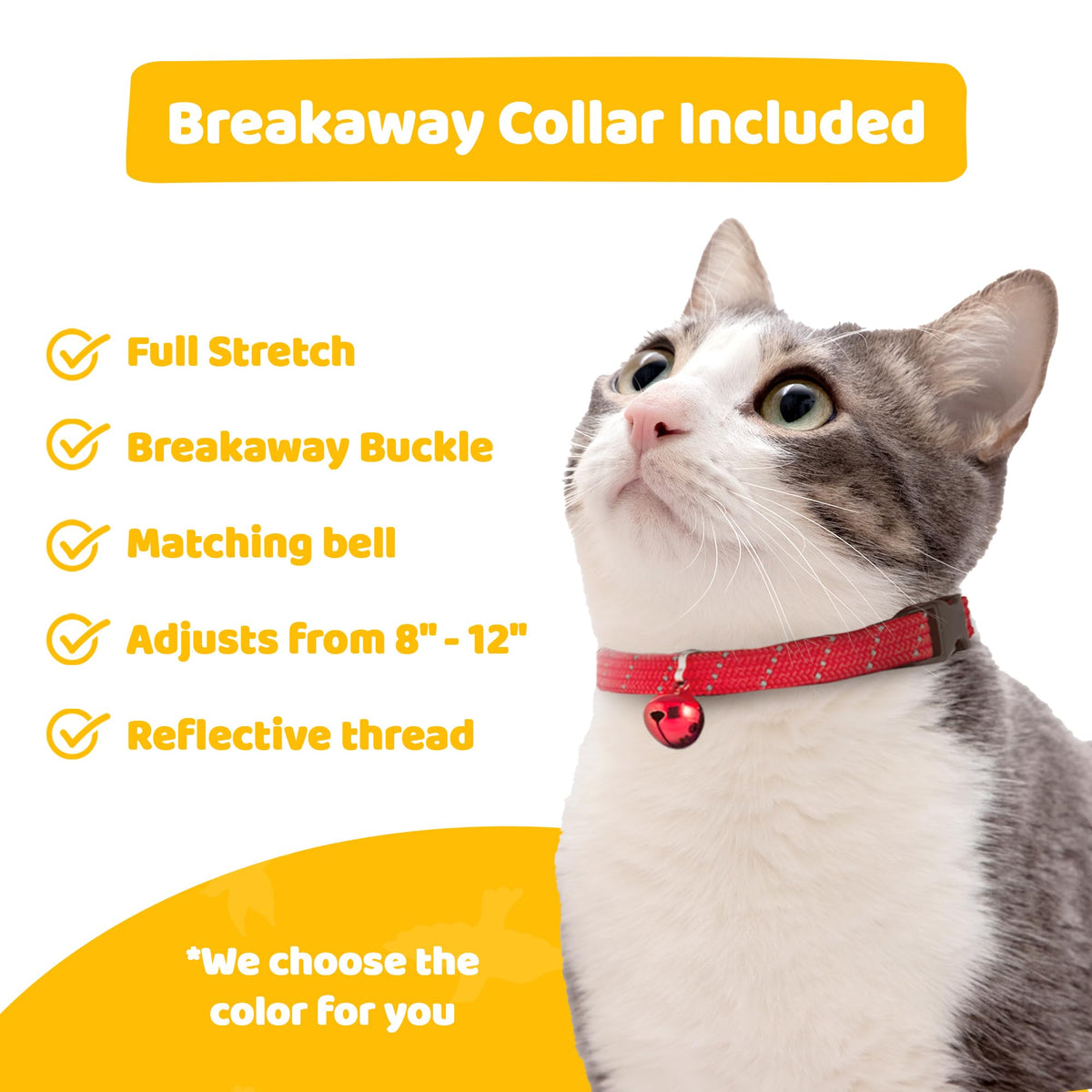 Cat Collar Cover & Breakaway Collar Set M93085
