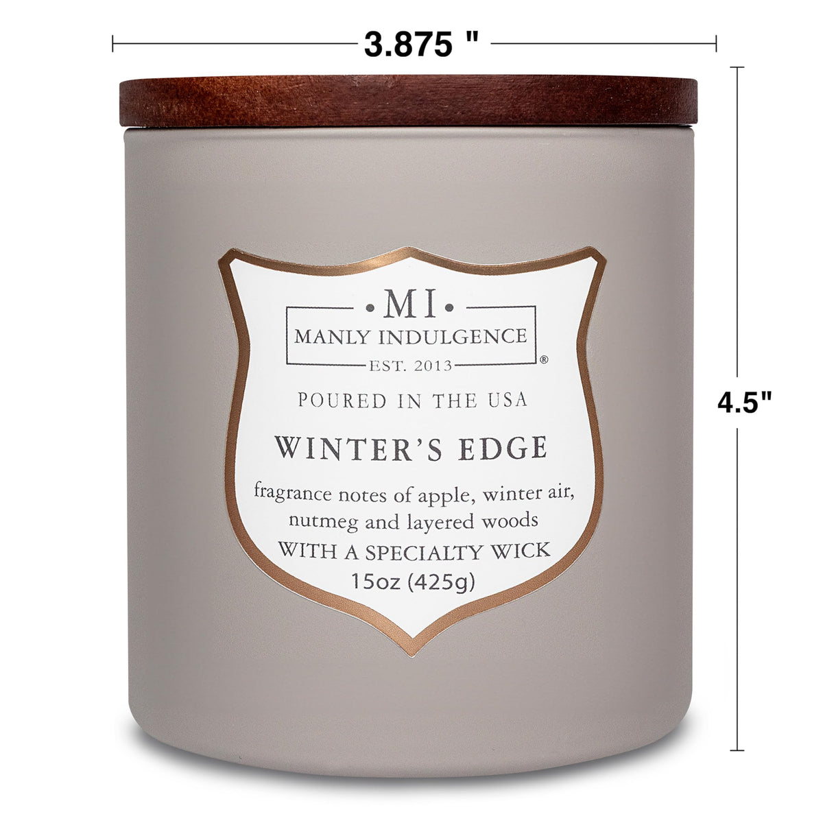 15 oz Wooden Wick Soy Blend Scented Candle Y589
