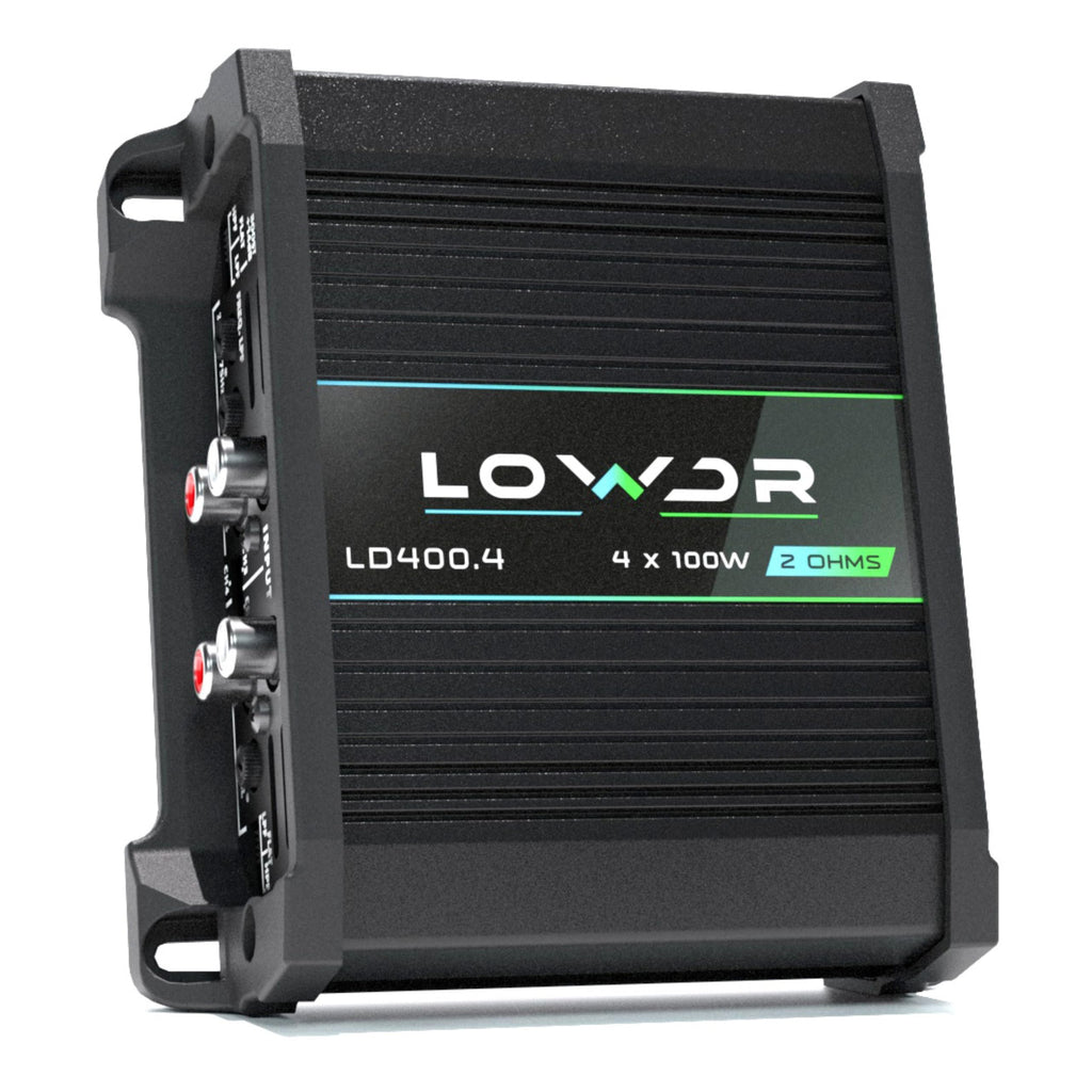 400W RMS 4 Channel Car Audio Amplifier D20257