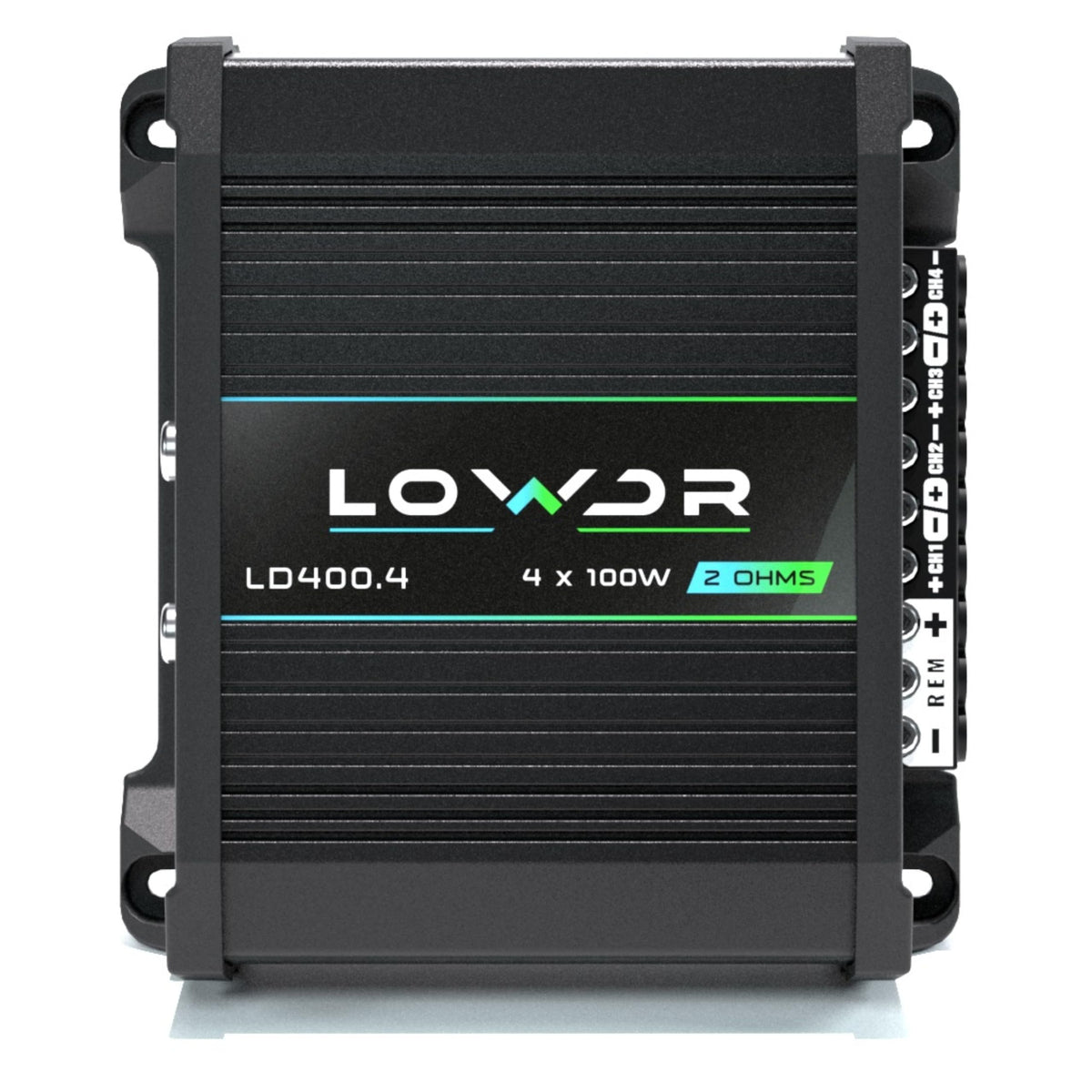 400W RMS 4 Channel Car Audio Amplifier D20257