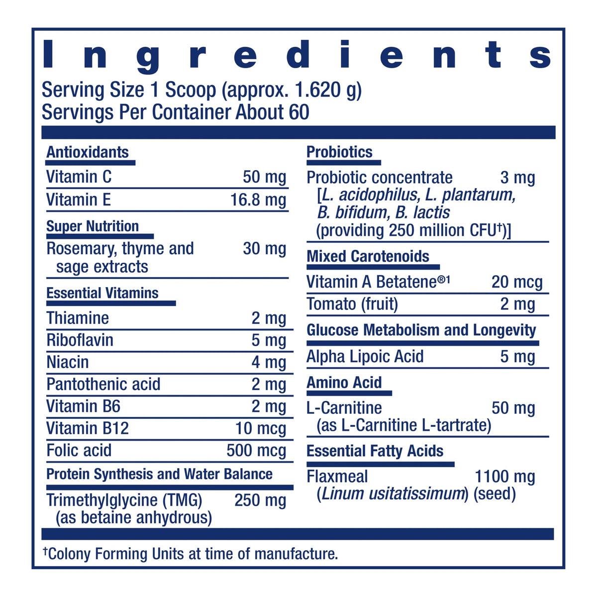Dog Vitamins and Supplements 60 Servings U8150