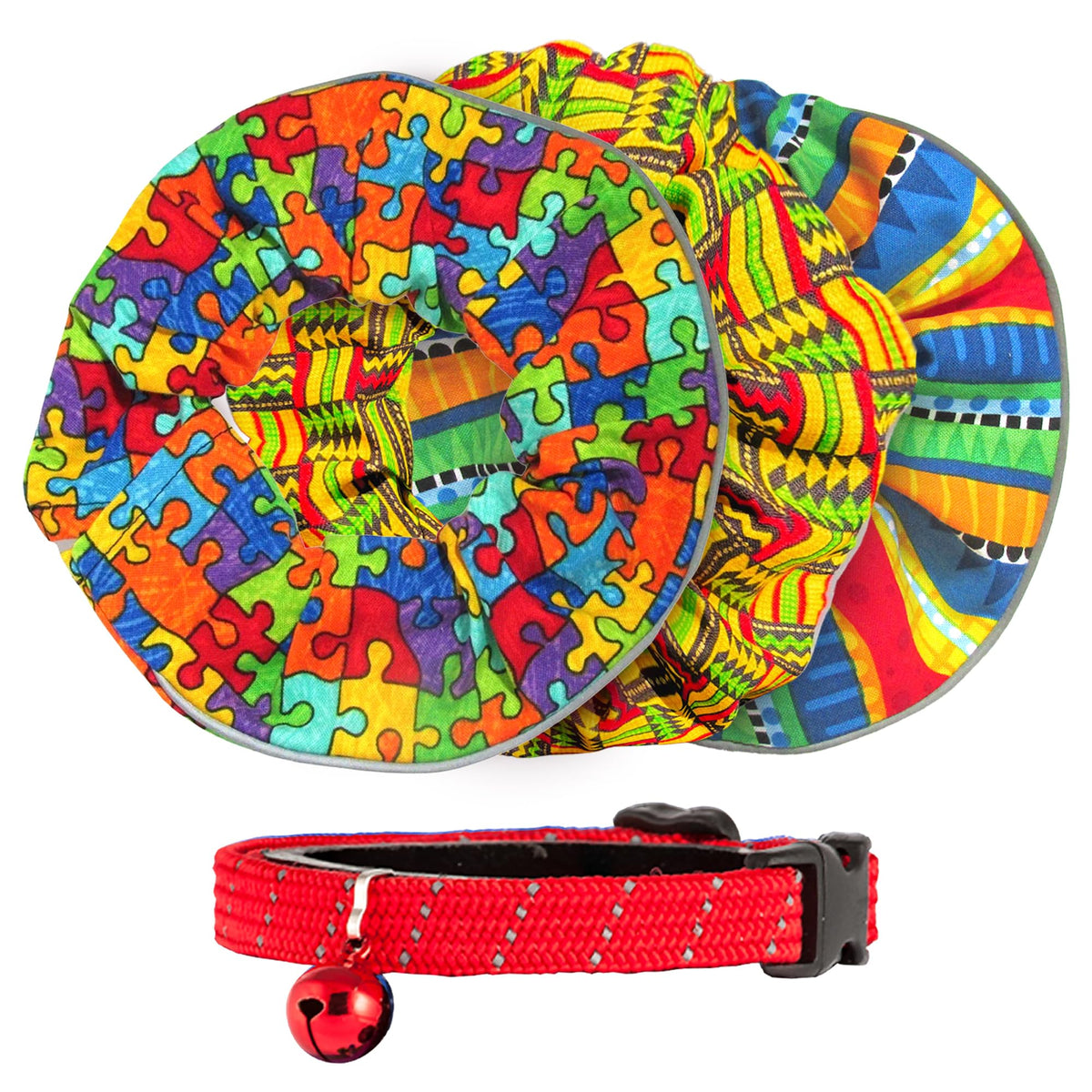 Cat Collar Cover & Breakaway Collar Set M93085
