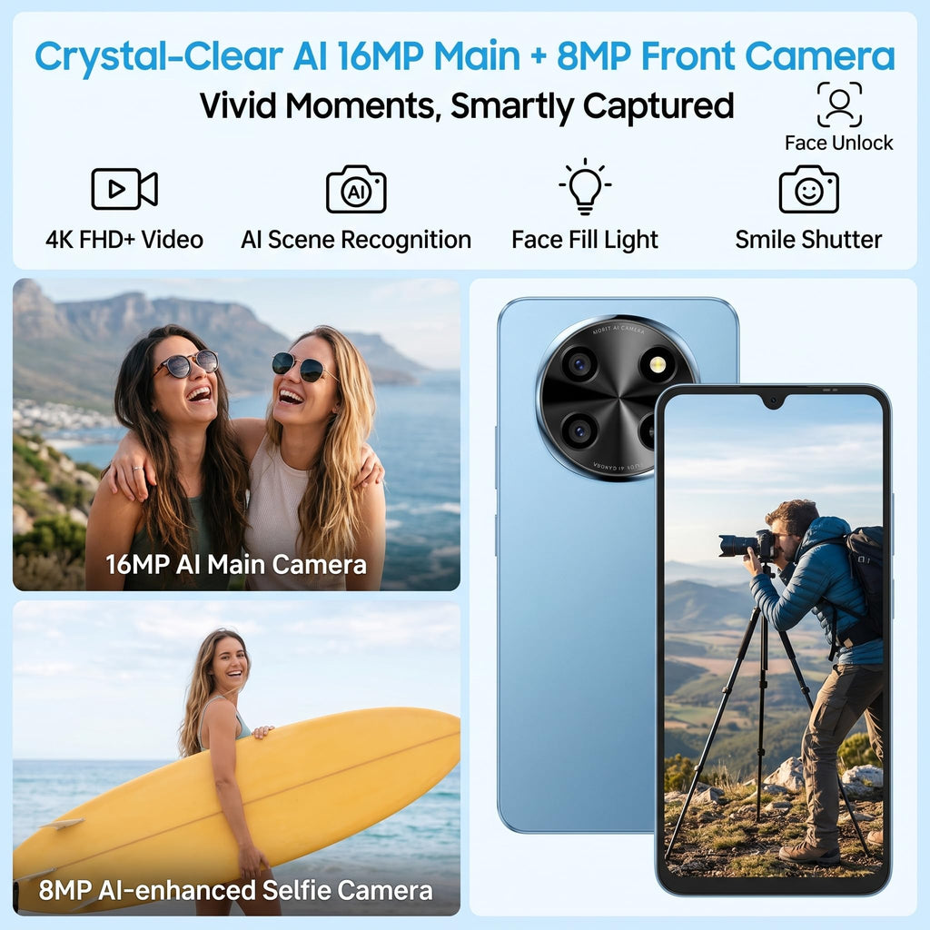 Unlocked 5G Android Phone C35396