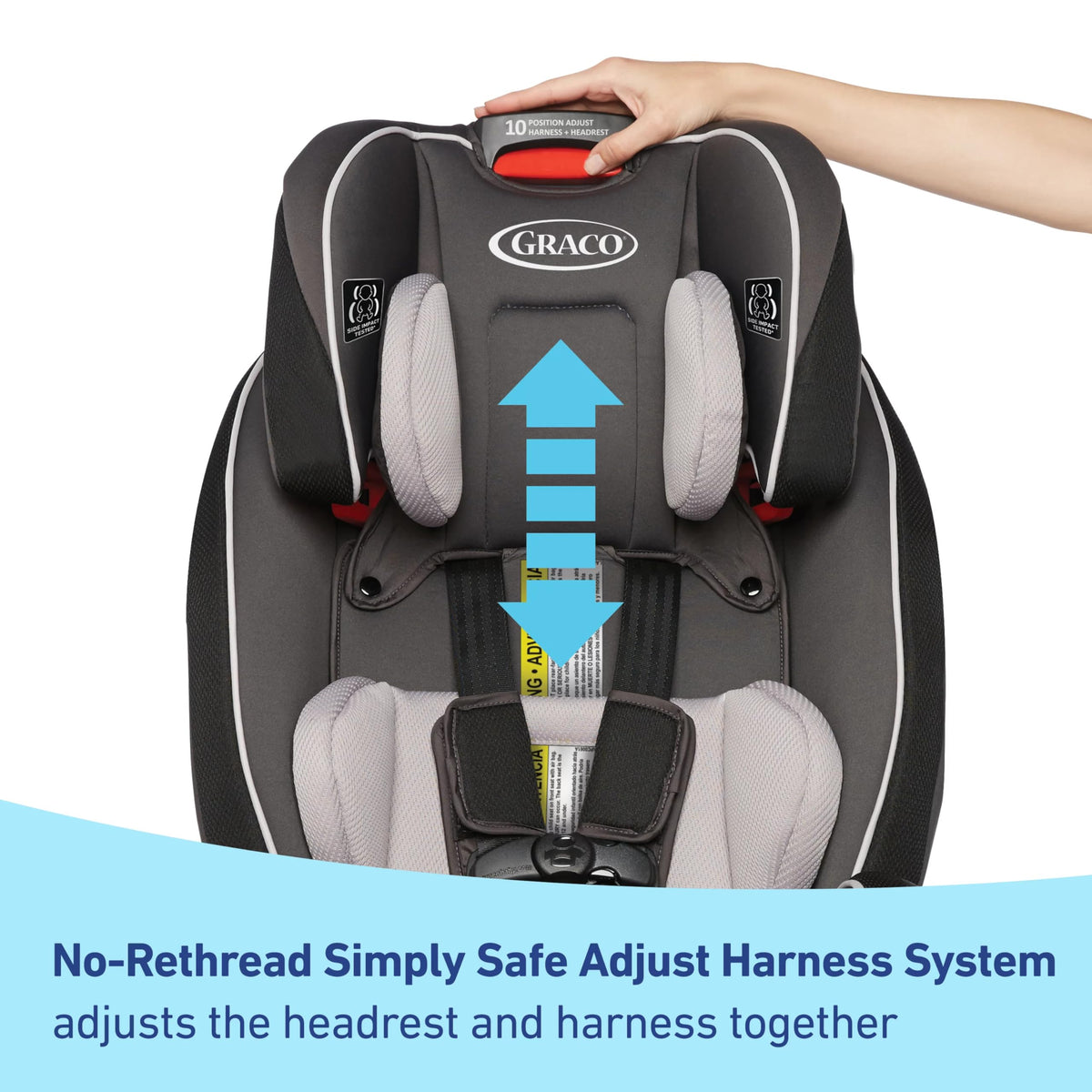 3-in-1 Convertible Car Seat Q537