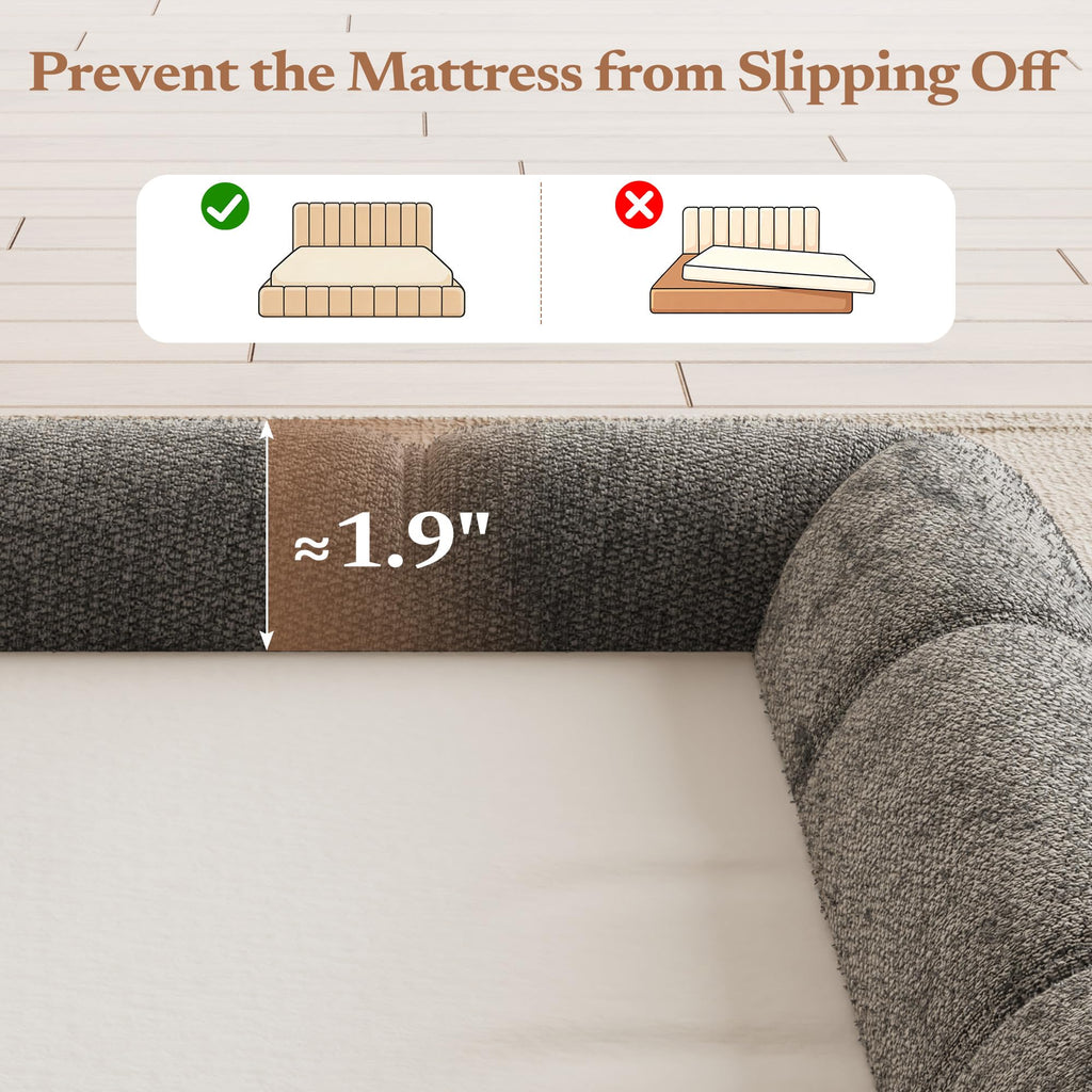 Queen Cloud Bed Frame O934374