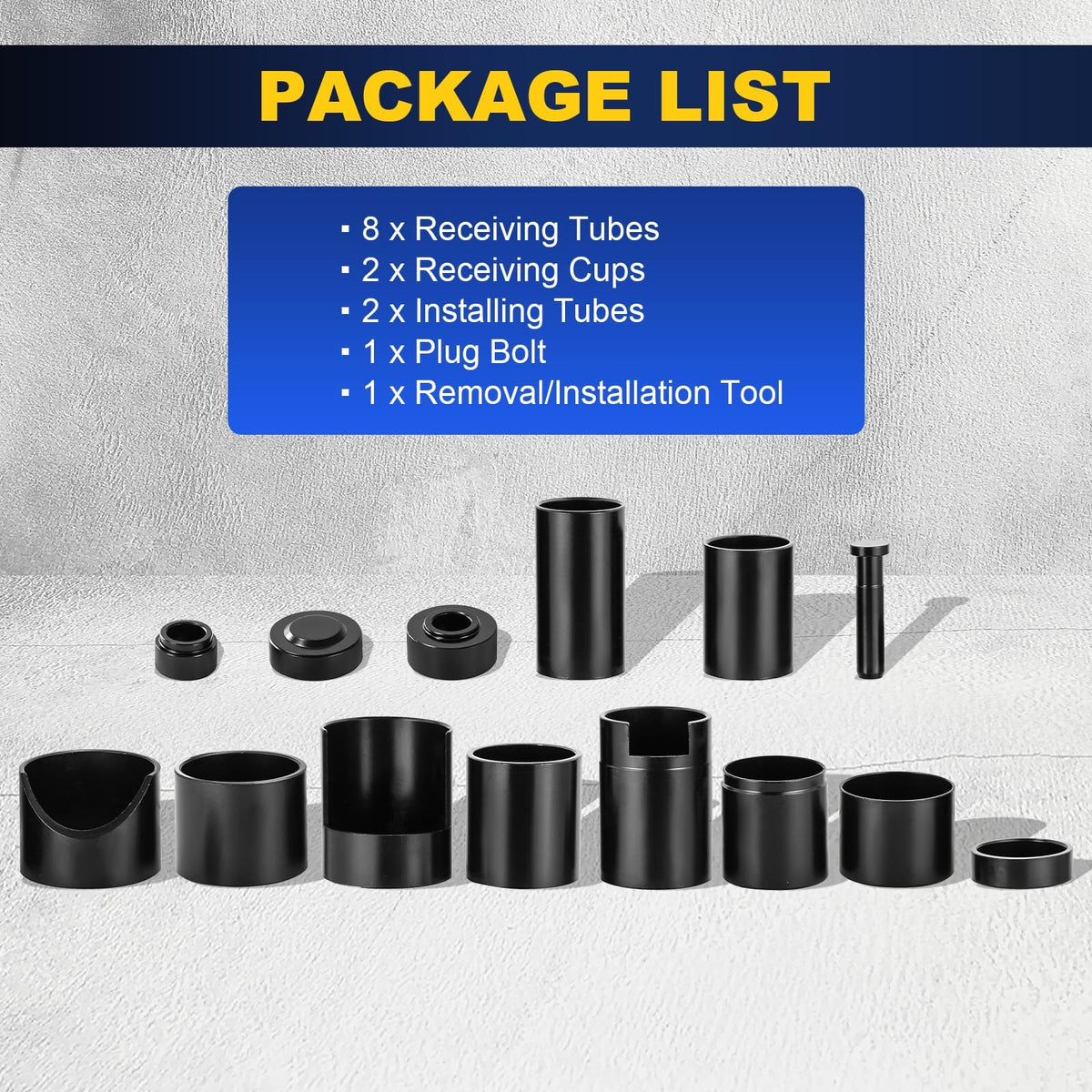 14 Pc Ball Joint Remover Installer Adapter Tool Set C95053